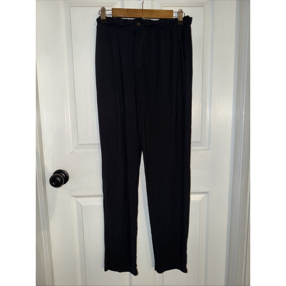 Eberjey Women's Pajama Pants Navy Size S Small Button - Picture 1 of 6